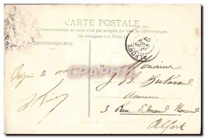 Besançon - Strasbourg Kade — uitzicht op de rivier met nr. 439 — Achterkant