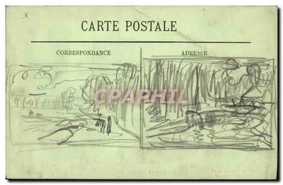 Arredores de Orléans — As margens do Loiret — LL. — N° 188 — Verso