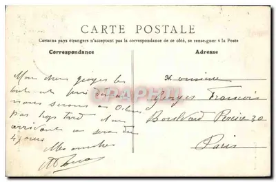 Cléry (Loiret) — A Basílica, vista externa — Fassot, editor, n° 520 — Verso
