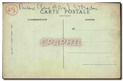 Pontoise — Katedra św. Maclou — L'Anjelis, Paryż — Rewers