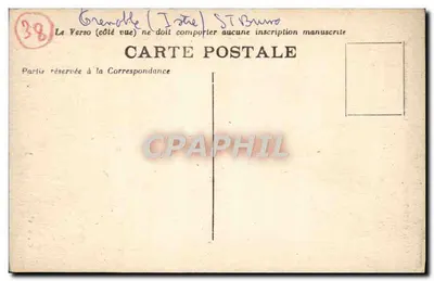 Grenoble — La Iglesia de San Bruno — CL.A. V, n° 0209 — Reverso