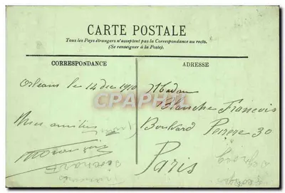 Orléans - Igreja de São Paterne - LL — Verso
