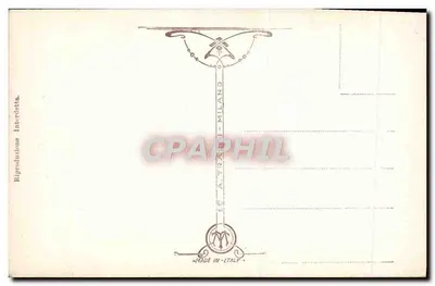 Piazzetta S. Marco - Wenecja - 54 - wydawca A. Trani Milano — Rewers