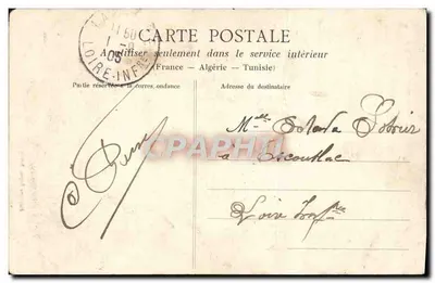 La vie aux champs — Un accident — éditeur ANTER — Verso