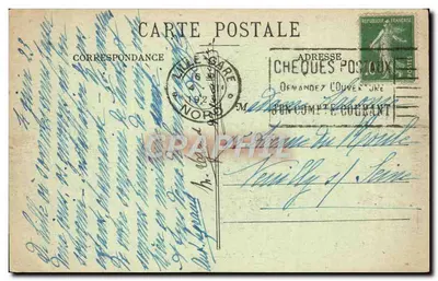 Lille — A Velha Bolsa — Zarton G. L. — Verso