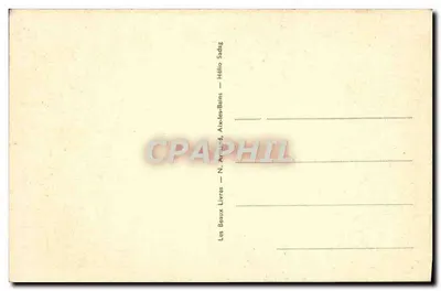 Aix-les-Bains — Il Lago. Abbazia di Hautecombe — editore N. Armind, serie 80 — Verso