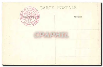 Spadanie Guiers — Wejście do Pustyni — Droga do Grande-Chartreuse — Cliché A.V., Kolekcja L.P., Grenoble — Rewers