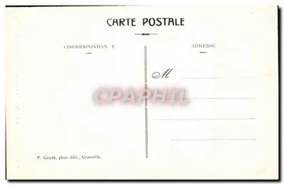 Dauphiné - Estrada da Grande Chartreuse, os Túneis — Verso