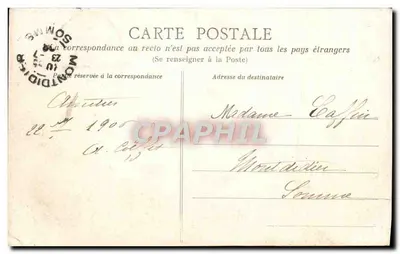 Le Havre - O Hotel de Ville — E.B.Z. n°108 — Verso