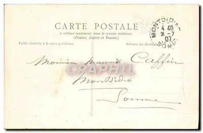 Lille — Escola Nacional de Artes e Ofícios — B. F. Paris 53 — Verso