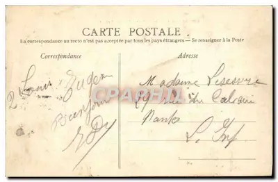 SUIRE (Deux-Sèvres) - A praça Carnot — Lib. Poupin, Mortagne — Verso