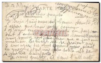 Entrada do Cemitério de Mourmelon-le-Grand — bombardeado — Fot. Express n°956 — Verso