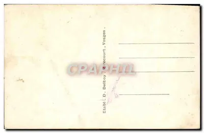 Dijon — Ogólny widok Placu Darcy — Wydawnictwo D. Delbroy, Mirecourt, Vosges — Rewers