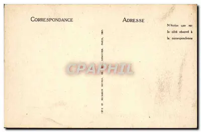 Compiègne — De gevel van het Kasteel — LL — Achterkant