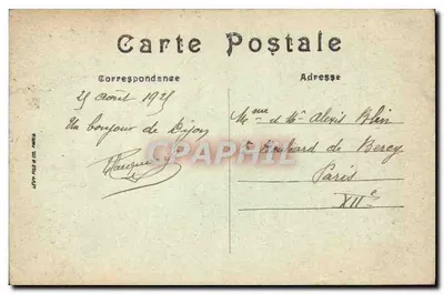 Dijon — Ogólny widok — LL. n°7 — Rewers
