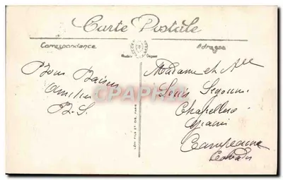 Le Mont Saint-Michel — Le Cloître — Éditeur Lévy Frères, n° 30 — Rewers