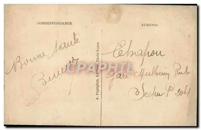 Le Mans (Sarthe) — Sarthe — Most Gambetta i Widok Ogólny — A.P. — Rewers