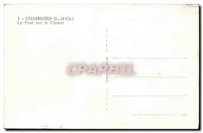 Chambord — Most nad Cassonem — Cobier & Macon — Rewers