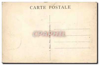 AIX-les-BAINS — Plaża przy jeziorze Bourget — Dusze, kabiny, wejście, bar, południowy bok — Savoie Tourisme — Rewers