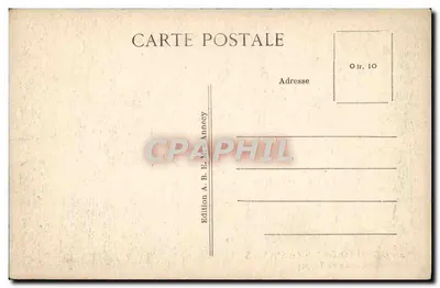 Saint-Colomban-des-Villards — La Combe du Teppey — Edición A. B. E., Annecy, n° 4104 — Reverso
