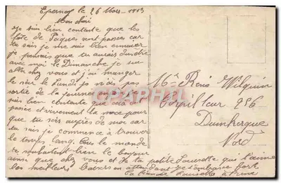 Le Rêve — scena z parą i młodą kobietą — wydawca ID80 — Rewers