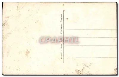 Mulher jovem sorridente — rosa vermelha — editor Léo, Paris, n° 5741 — Verso