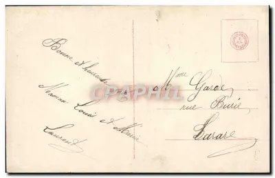 Joven mujer en busto — retrato — editor desconocido — Reverso
