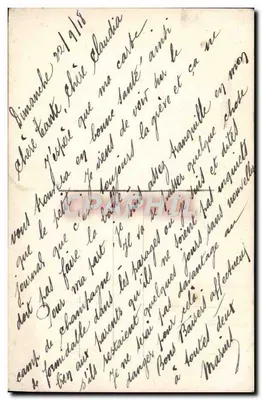 Mil Beijos — paisagem de floresta — editor DIX n°1238 — Verso