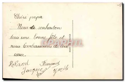 Bonne Pêche — Róże i krajobraz — M. 583 — Rewers
