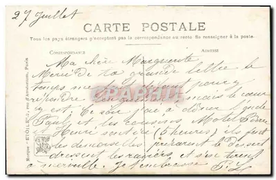 Les Commères Bretonnes — Salon 1909 — Benoît Lévy — Rewers