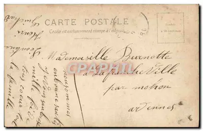 Temat: Kobieta w stroju orientalnym — S.I.P. 53. seria N°10 — Reutlinger Paris — Rewers