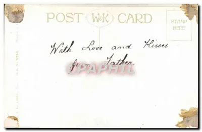 Fondest Love and Birthday Greetings to my Daughter — W. H. Seul — Verso
