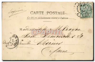 Die Überraschungen des neuen Jahres — 1904 — Phototype A. Bergeret & Cie, Nancy — Rückseite