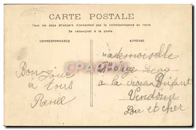 Menina ao lado de um cesto de cerejas — Sagerac — Sagerac — Verso