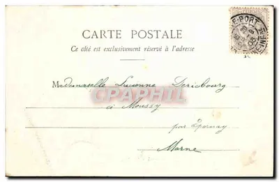 La Charité — cena de caridade com crianças e mulher — Fototipo A. Bergeret & Cie, Nancy — Verso