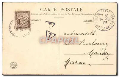 Pequeno Pescador Napolitano — Edição Bergeret — Verso