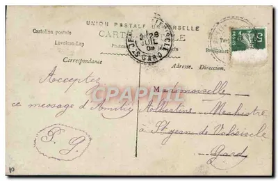 Pescadores felizes... — Série 590 — GROB — Verso