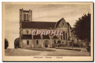 Appoigny (Yonne) - A Igreja — Alair