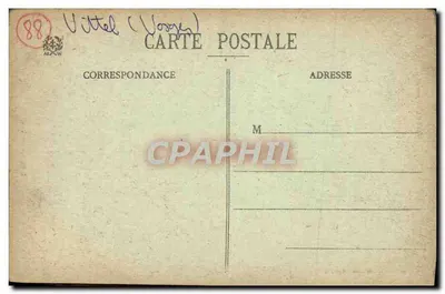Kościół w Parku — Vittel (Wosgi) — Ad. Wotch Saint-Dié, n° 9761 — Rewers