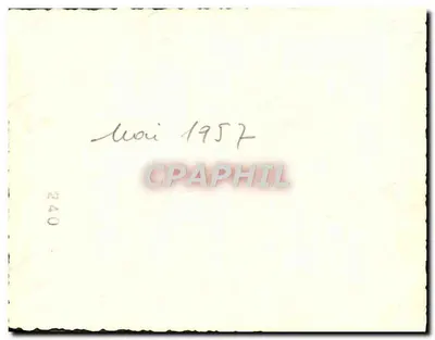 Phot Le Havre 1957 Transbordeur Dzieci — Rewers