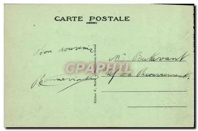 Mourmelon-le-Grand - Campo de Chalons - Setor A ao Leste — Verso