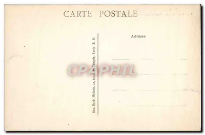 ORRY-la-VILLE (Oise) — Zamek Królowej Białej — E.M. — Rewers