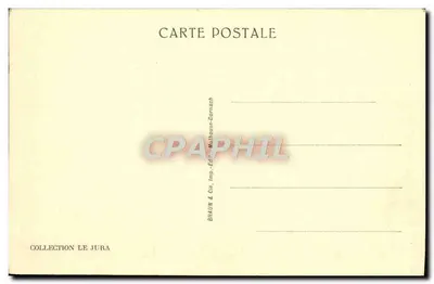 Saint-Claude — Most w Avignonie i Cukierka — seria 4901 — Rewers