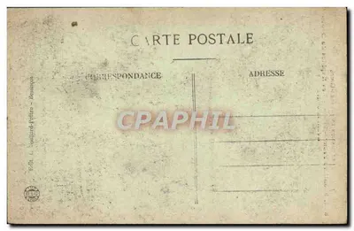 Les Rapides du Doubs — Granica Francusko-Szwajcarska przed spadkiem — Éd. L. Vealland-Frères - Besançon, n° 858 — Rewers