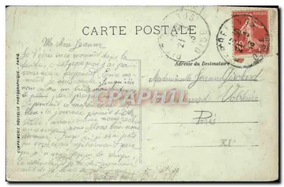 Château de Pierrefonds — Le Parc aux Cerfs — LL. — Verso