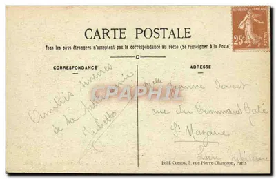 Rouen (S.-Inf.) — Le Square Solferino — C. M. n°95 — Verso