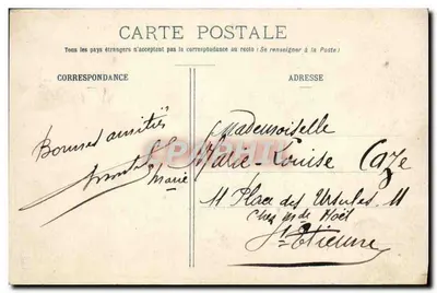 Noirétable (Loire) - Skaliste wyżyny Hermitage — G. L. wydawca w Noirétable (seria) — Rewers