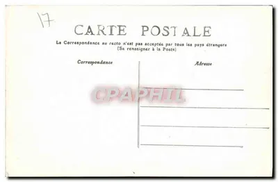 ROCHEFORT-sur-MER — Aleja ogrodu Prefektury Morskiej — Zbiór A. Ripé — Rewers