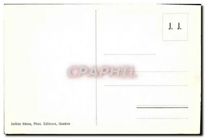 Chamonix - Plano da Aiguille e o Mont-Blanc — J. J. 1095 — Verso