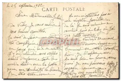 Vichy - Source des Celestins — Wydawca Idéal, nr 388 — Rewers